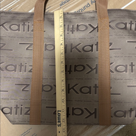 Kipling Brown Logo Tote Bag New Without Tags - Picture 7 of 7